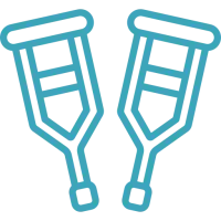 Icone béquilles